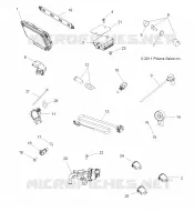 BOUTONS, CAPTEURS, ECU and CONTROL MODULES