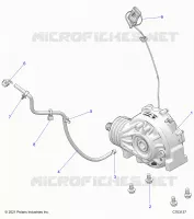 SYSTÃˆME DE TRANSMISSION, FRONT GEARCASE MOUNTING