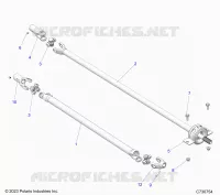 SYSTÃˆME DE TRANSMISSION, FRONT AND REAR PROP SHAFT