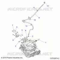 SYSTÃˆME DE TRANSMISSION, MAIN GEARCASE MOUNTING