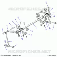 SUSPENSION, FRONT BARRE STABILISATRICE