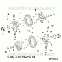 SUSPENSION AVANT HUB