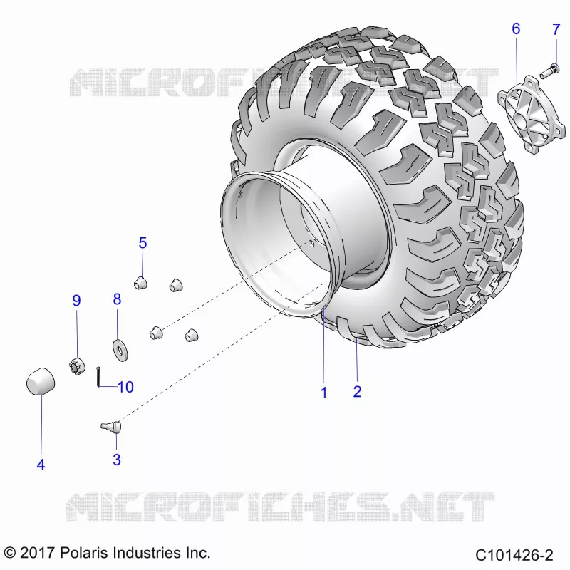 ROUES, REAR