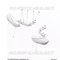 STEERING, HAND GUARDS