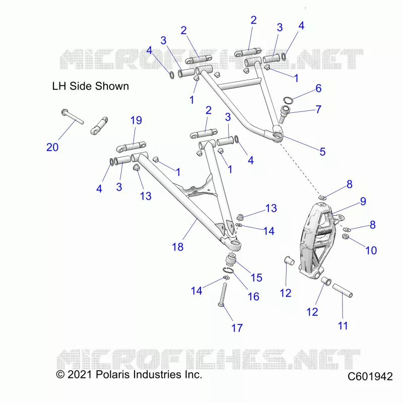 TRIANGLES SUSPENSIONS AVANT 