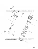 SUSPENSION, AMORTISSEUR AVANT MOUNTING