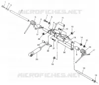 BRAS DE SUSPENSION ARRIERE WIDETRAK GT 0972061 AND EUROPEAN WIDETRAK GT E972061 (4938173817B008)