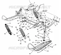 SUSPENSION AVANT AND SKI RXL 0940768 AND RXL TOURING 0940869 (4925062506011A)