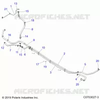 REFROIDISSEMENT ROUTING, ENGINE