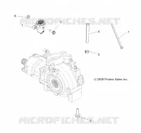 SYSTÈME DE TRANSMISSION, SUPPORT PONT, FRONT