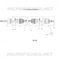 DRIVE TRAIN, TRANSMISSION AVANT SHAFT