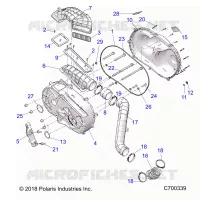 SYSTÃˆME DE TRANSMISSION, CLUTCH COVER AND DUCTING