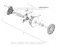EMBRAYAGE DE TRANSMISSION (MANUAL START MODELS)