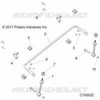 SUSPENSION AVANT STABILIZER BAR