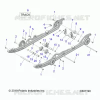 SUSPENSION ARRIERE AND TRACK