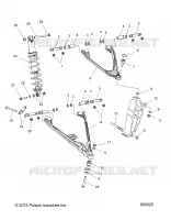 SUSPENSION, CONTROL ARMS, SPINDLE, AND SHOCK MNTG.