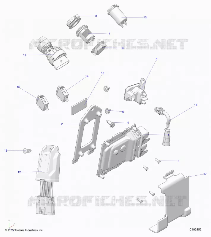 ELECTRICITE, SWITCHES, SENSORS AND ECM