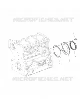 ENGINE, VILEBREQUIN OIL SEAL FLANGE