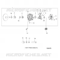 SYSTÈME DE TRANSMISSION, PRIMARY CLUTCH