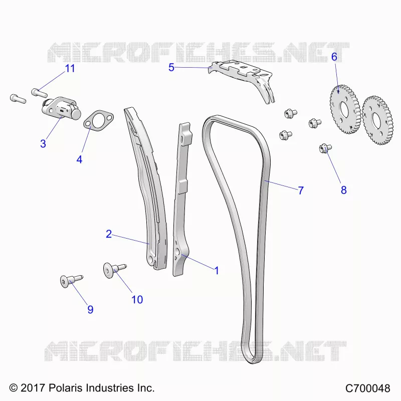 CHAINE DE DISTRIBUTION AND TENSIONER