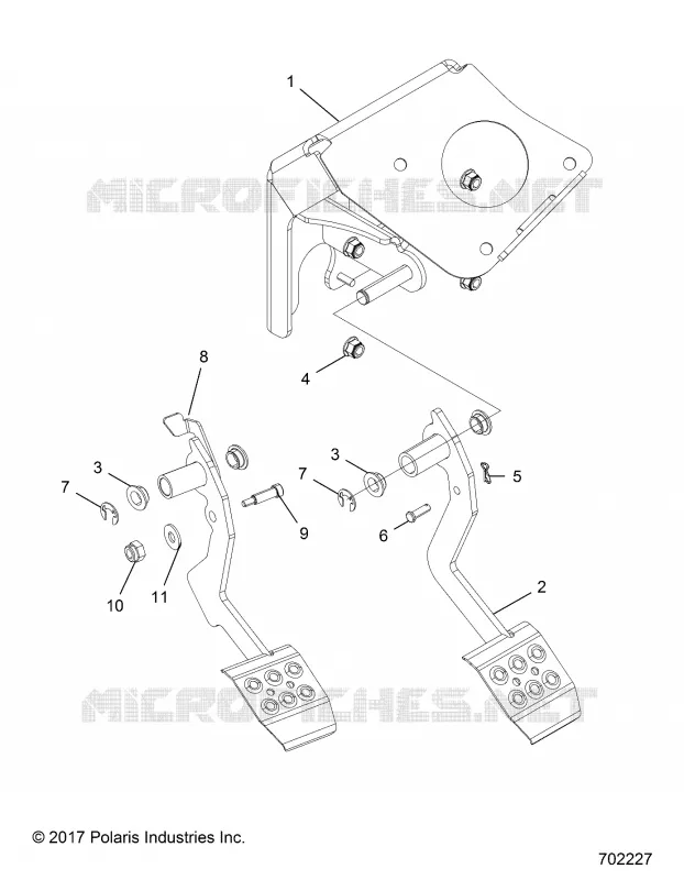 FREINS, PEDAL