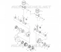 PISTON ET VILEBREQUIN