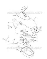 COFFRE AVANT SL 650 B954058 (4930483048A008)