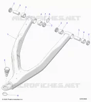 SUSPENSION AVANT CONTROL ARM UPPER