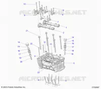 ENGINE, CULASSE AND VALVES