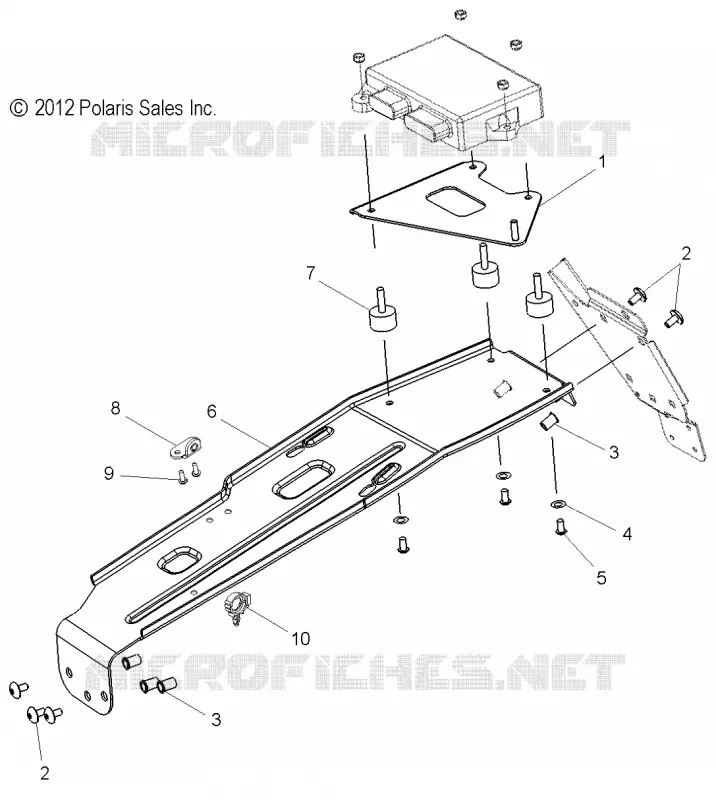 CHASSIS, PROTECTION D'EMBRAYAGE ASM.