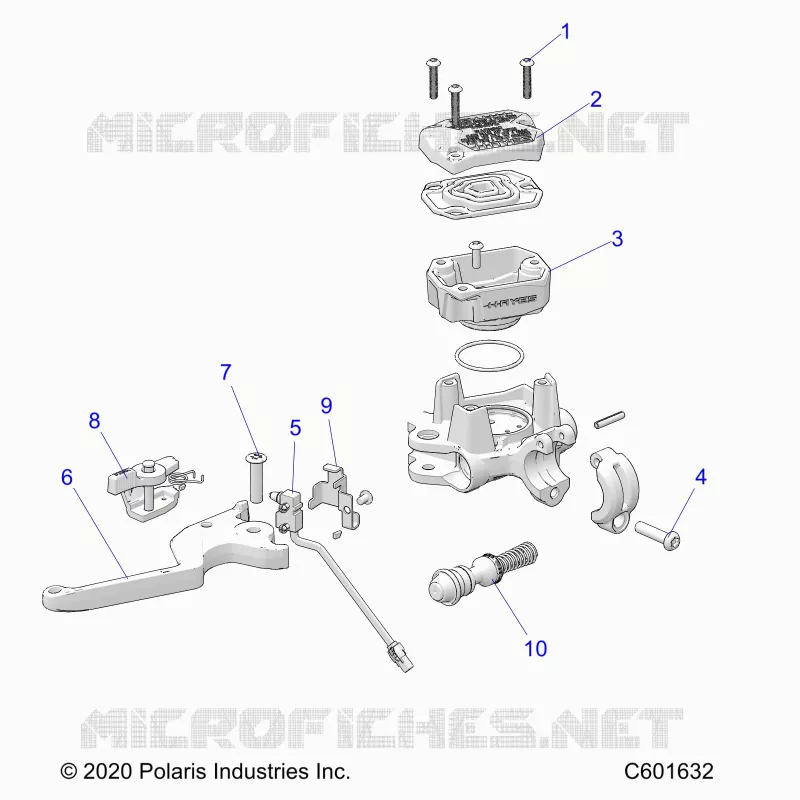 BRAKES, MAITRE CYLINDRE ASM.
