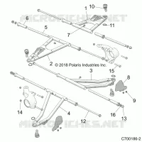 SUSPENSION AVANT CONTROL ARMS