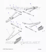 SUSPENSION AVANT CONTROL ARMS