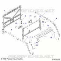 CHASSIS, CAB CADRE