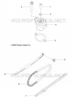 MOTEUR, TENSIONER, CAM CHAINE