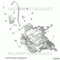 SYSTÃˆME DE TRANSMISSION, MAIN GEARCASE MOUNTING