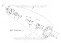 SYSTÈME DE TRANSMISSION, SECONDARY CLUTCH