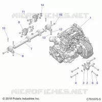 MOTEUR, MOUNTING & LONG BLOCK