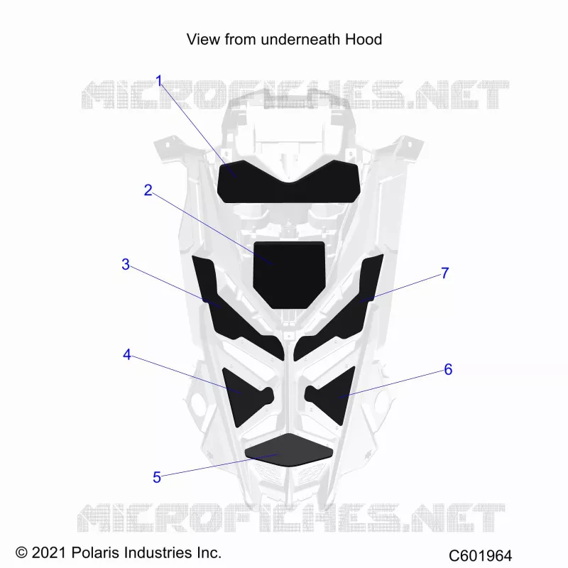 CAPOT FOAM/SEAL