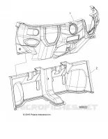 TABLEAU DE BORD, LOWER, STEREO AND HEATER, RH