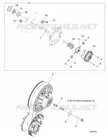 SYSTEME DE TRANSMISSION, SECONDARY CLUTCH