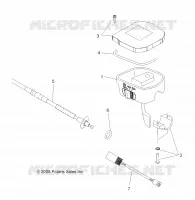 DIRECTION, INSTRUMENTS, ACCELERATEUR ASM. AND CABLE