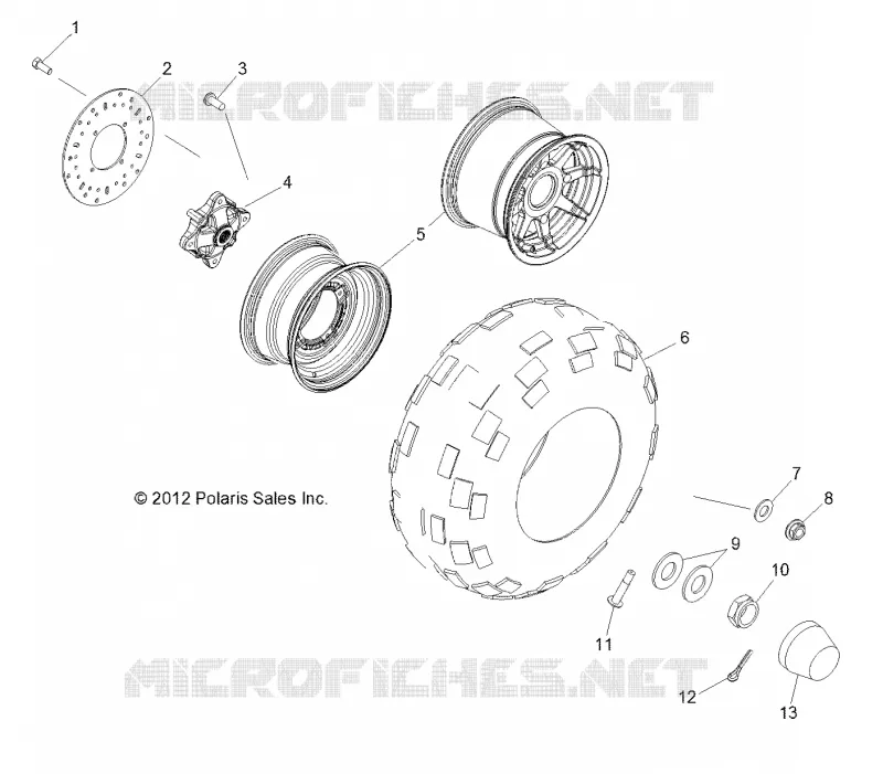 ROUES, REAR