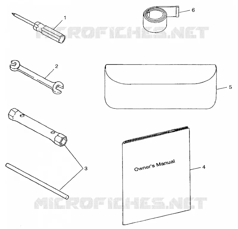 OUTILS 440 XCR 0971660 (4937893789B014)