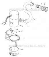 POMPE DE CALE SL 700 B964066 and  Intl. SL 700 I964066 (4935633563B013)