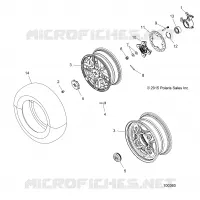 ROUES, FRONT AND HUB