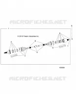 DRIVE TRAIN, ARBRE DE TRANSMISSION ARRIERE