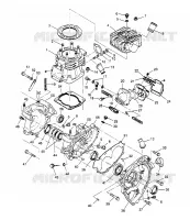 CARTERS MOTEUR AND CYLINDRE  2X4 400L W957540 (4930093009D001)