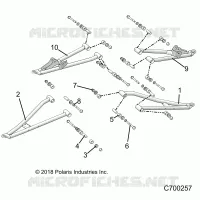SUSPENSION AVANT CONTROL ARMS