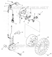 STATOR LITE 0963433, EURO LITE E963433 and LITE DELUXE 0963431 (4931663166C009)